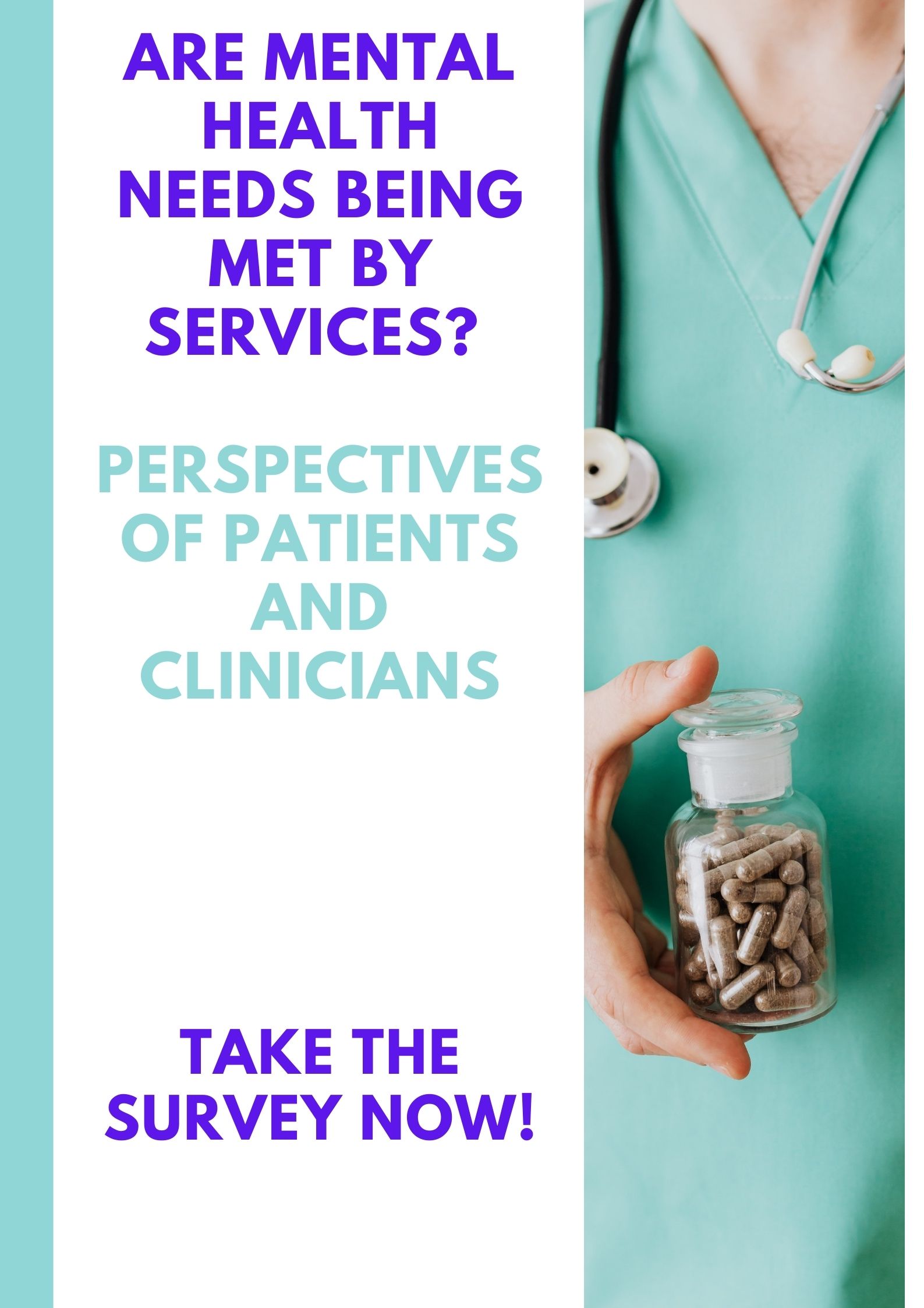 Are Mental Health Needs Being Met By Services Survey For Patients And Clinicians Take The Survey